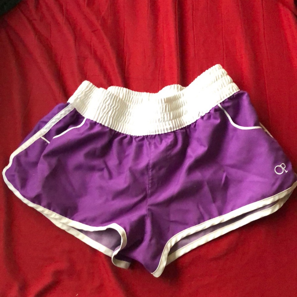 OP Purple & White Shorts